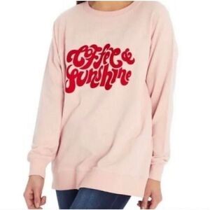Wildfox Coffee & Sunshine Sweatshirt XL